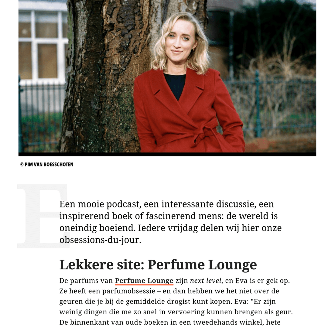 Eva Jinek | Perfume Lounge
