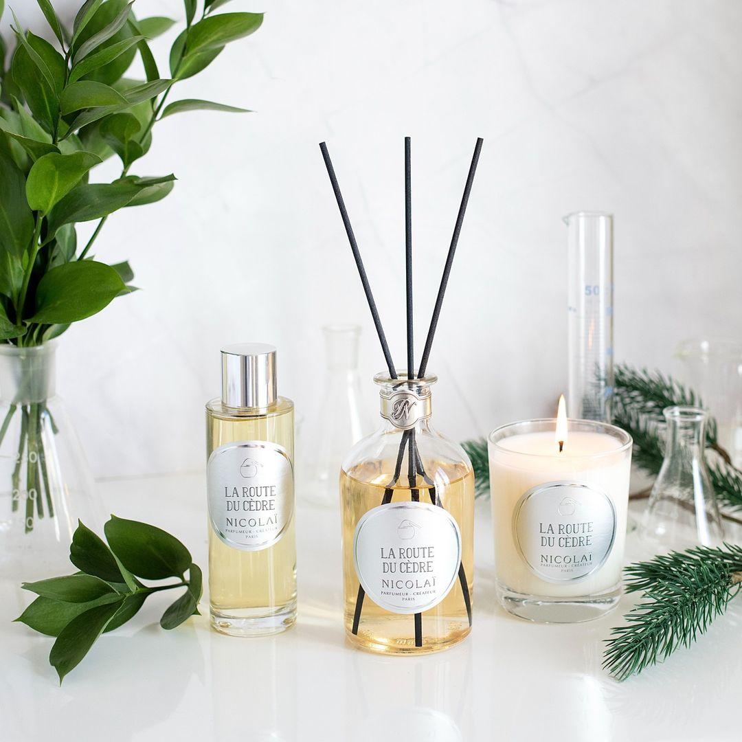 Nicolai - La route du cedre room diffuser - candle - room spray | Perfume Lounge