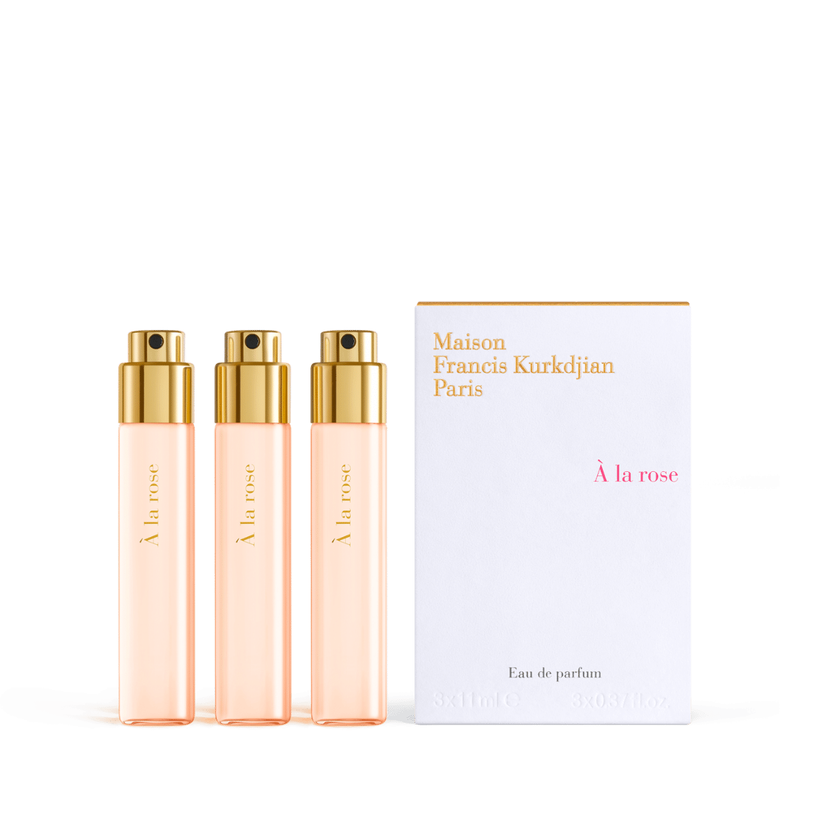 Maison Francis Kurkdjian - A la rose refills eau de parfum 3 x 11 ml