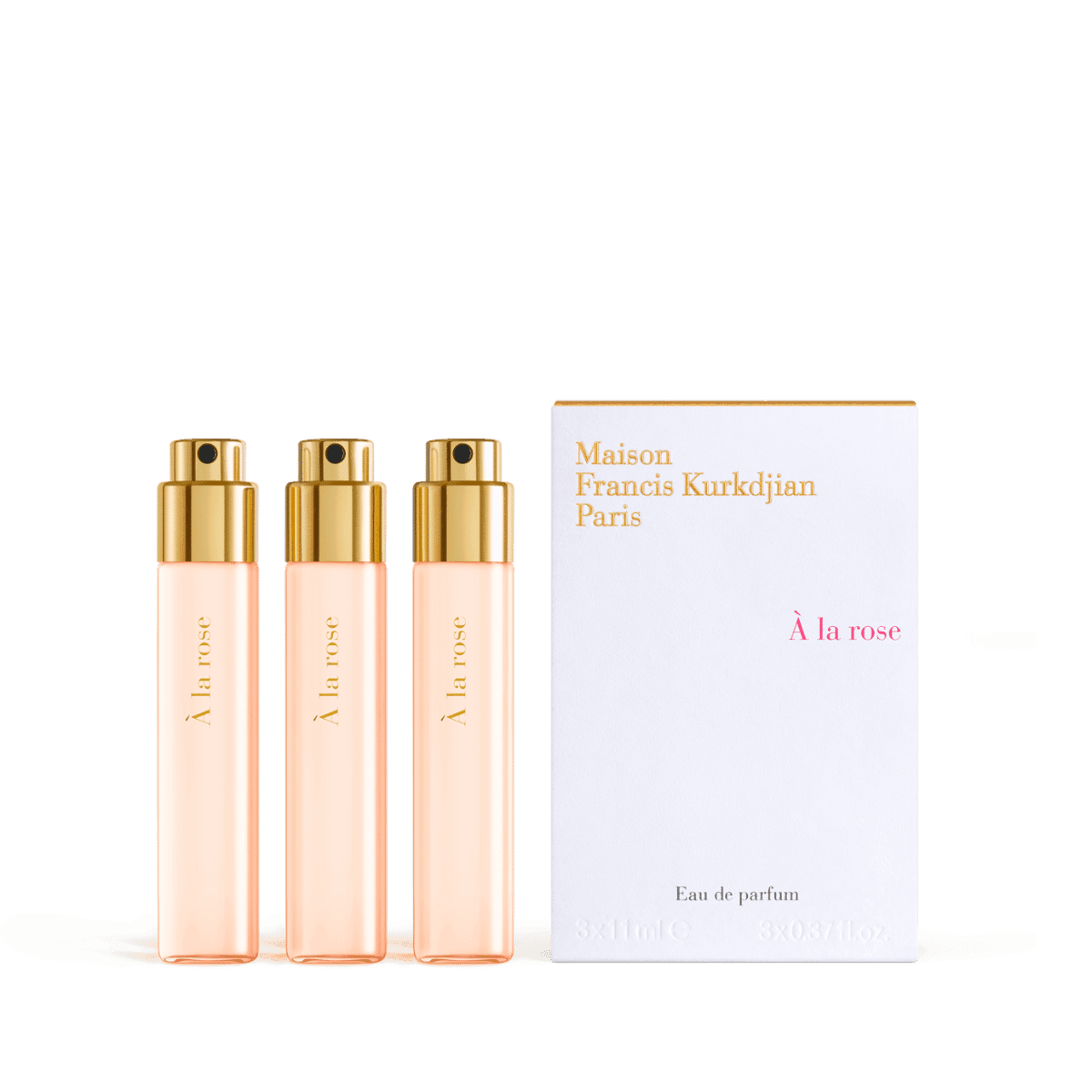 Maison Francis Kurkdjian - A la rose refills eau de parfum 3 x 11 ml