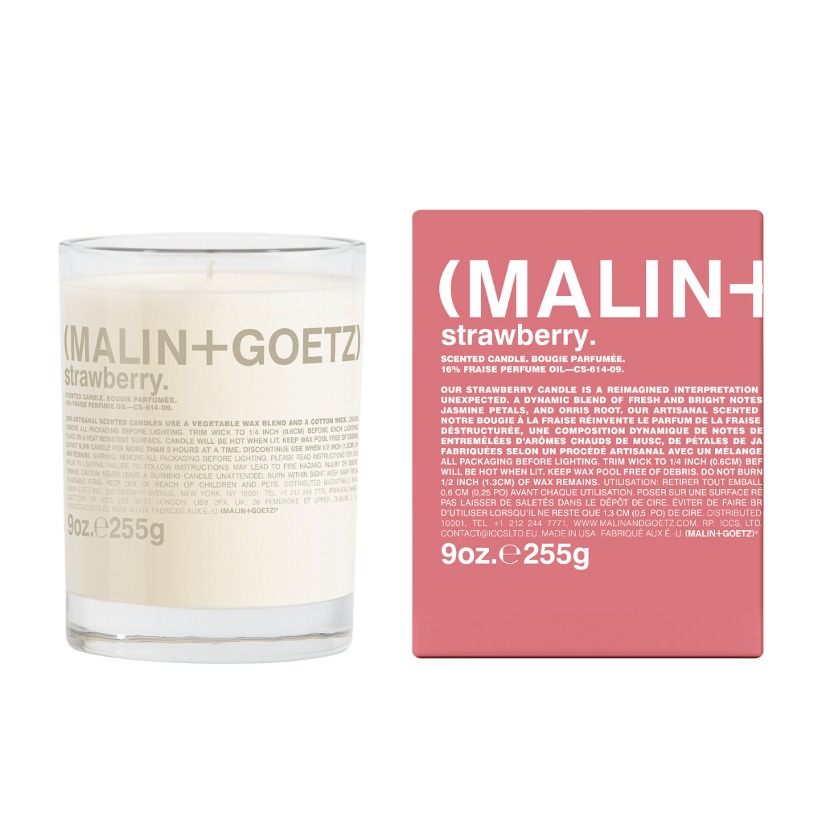 Afbeelding van Strawberry scented candle van het merk Malin + Goetz