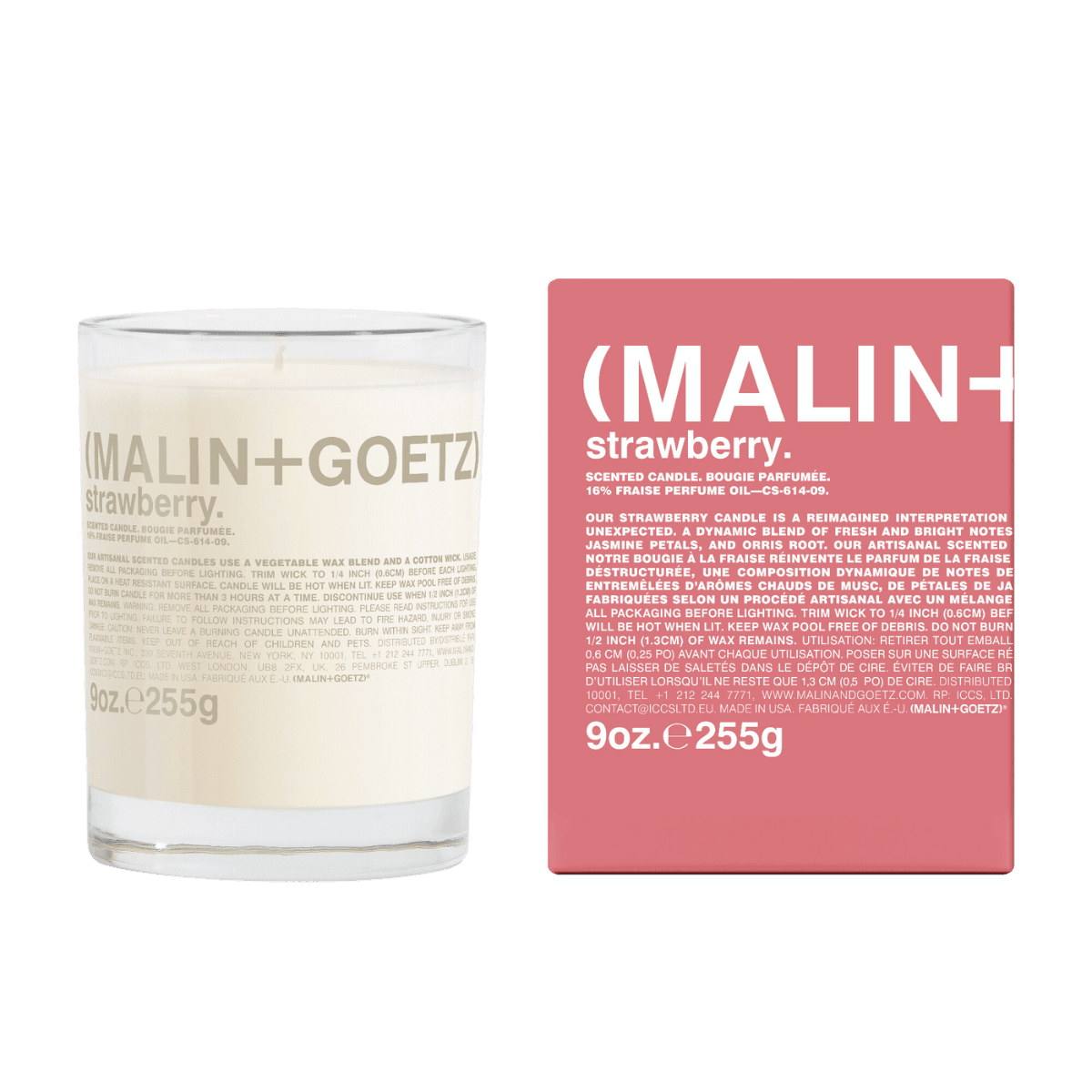 Afbeelding van Strawberry scented candle van het merk Malin + Goetz