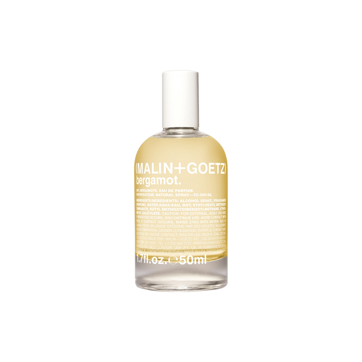 Malin + Goetz – Bergamot eau de parfum 50ml