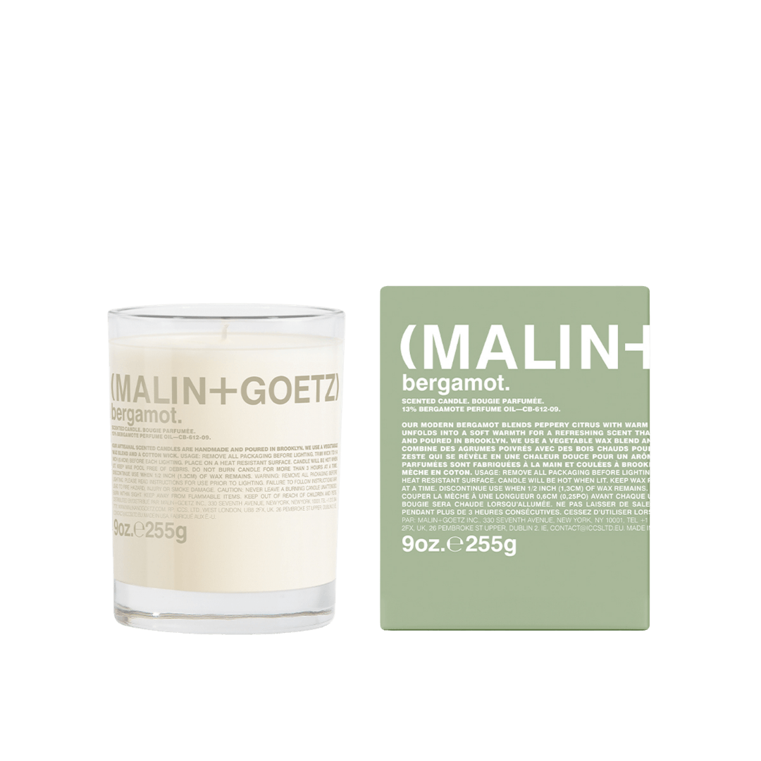 Malin + Goetz – Bergamot scented candle geurkaars 255g