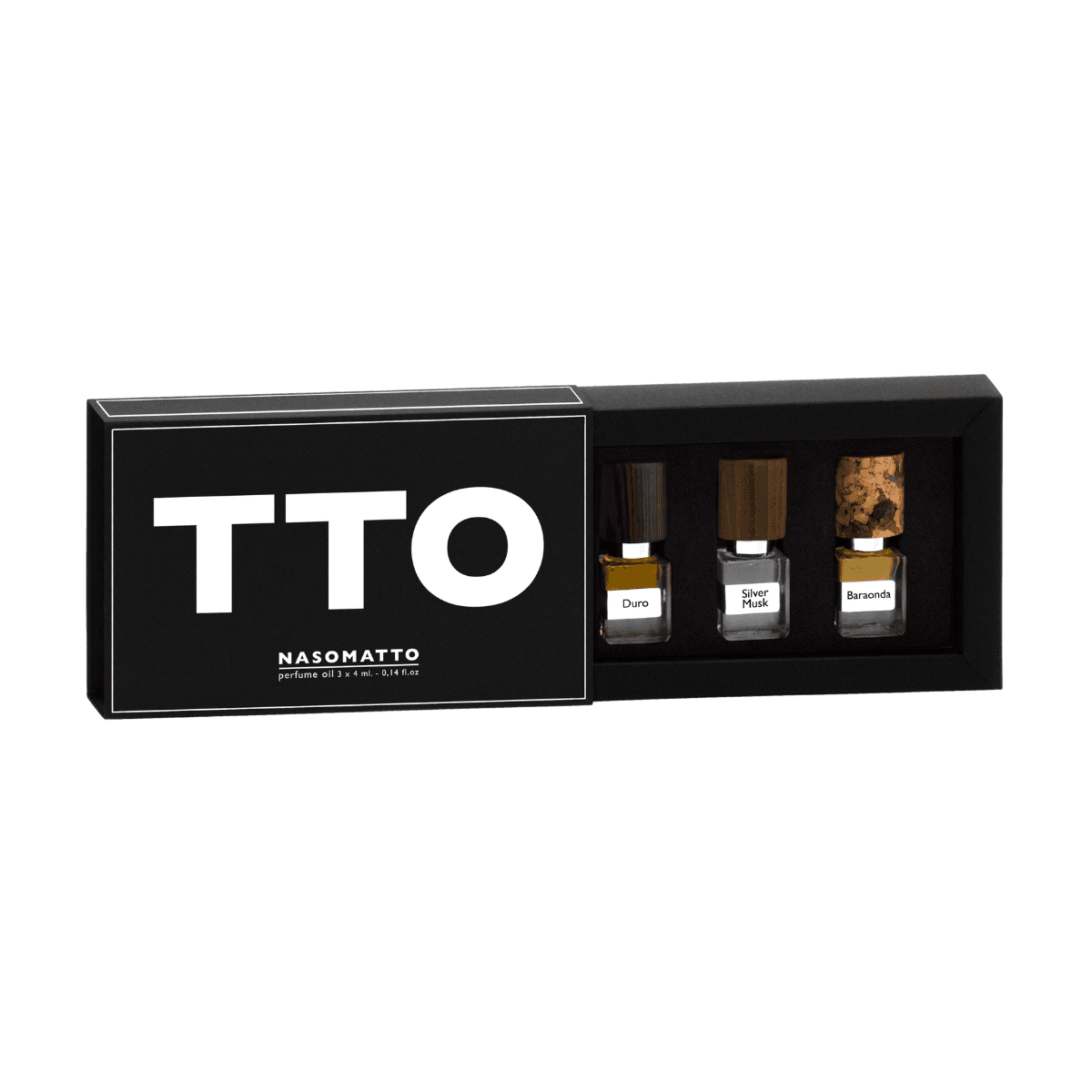 Nasomatto - TTO set with Duro, Silver Musk and Baraonda