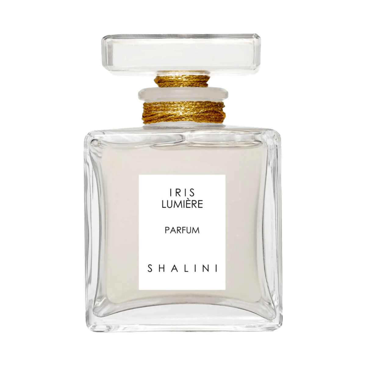 Image of Iris Lumiere glass stopper by the perfume brand Shalini