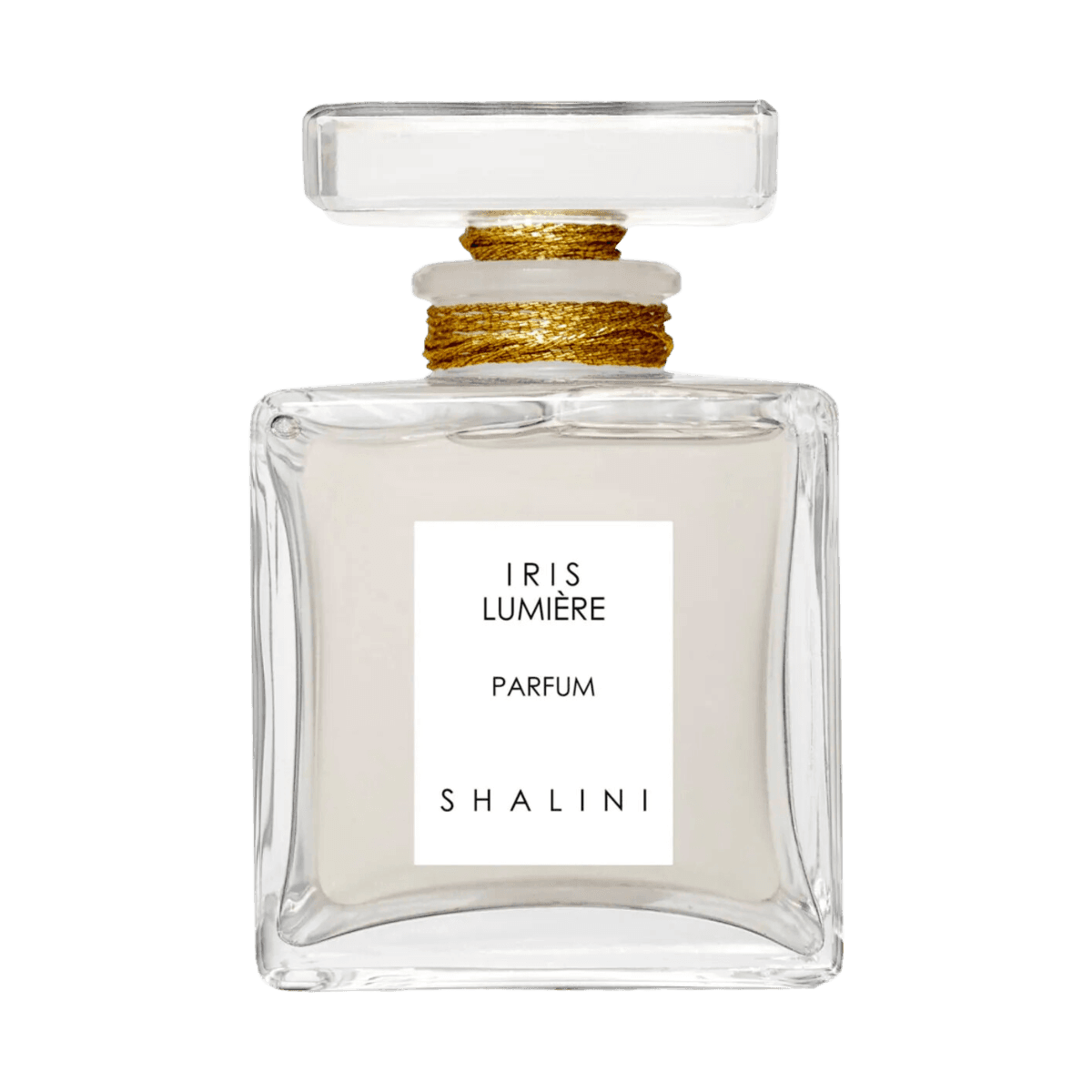 Image of Iris Lumiere glass stopper by the perfume brand Shalini