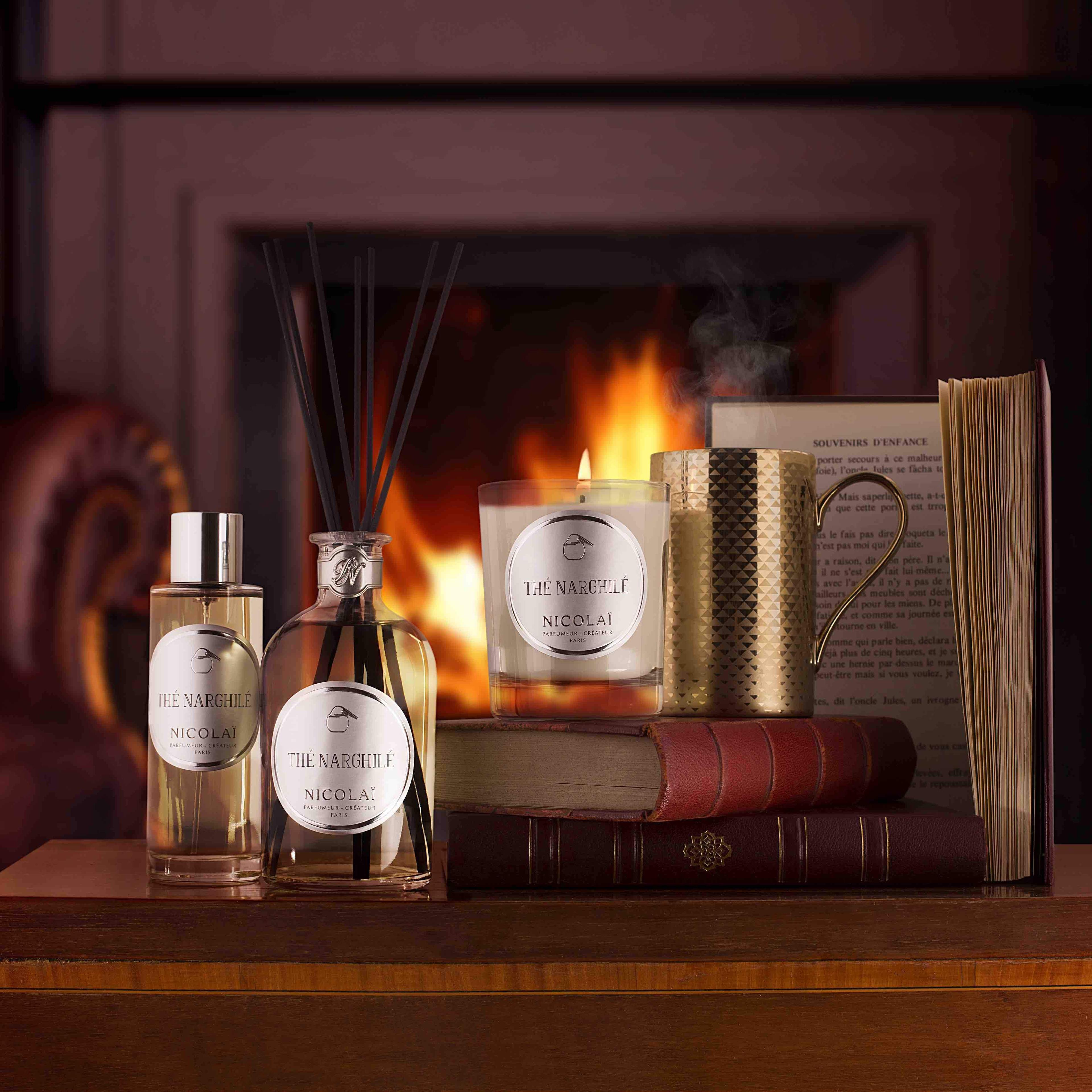 The Narghile-geurkaars-Nicolai Paris-180 gram (ca 40 branduren)-Perfume Lounge